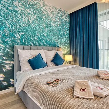 213 Z Basenem, Sauna, Jacuzzi, Przy Samej Plazy - 5d شقة *