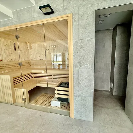 شقة 213 Z Basenem, Sauna, Jacuzzi, Przy Samej Plazy - 5d نيخوجة